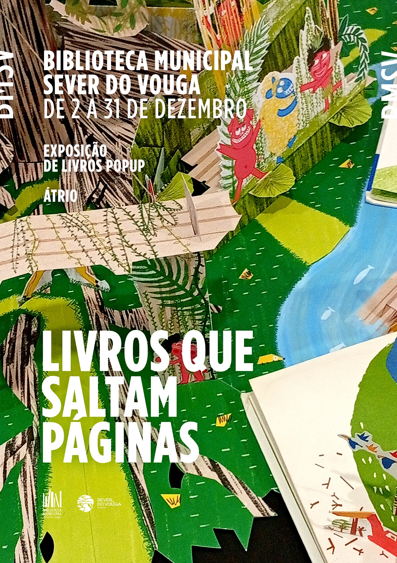 Livros que saltam das páginas!